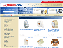 Tablet Screenshot of buyameripak.com